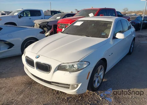 2013 BMW 528I z USA, uszkodzony, nr VIN WBAXG5C55DDY32301